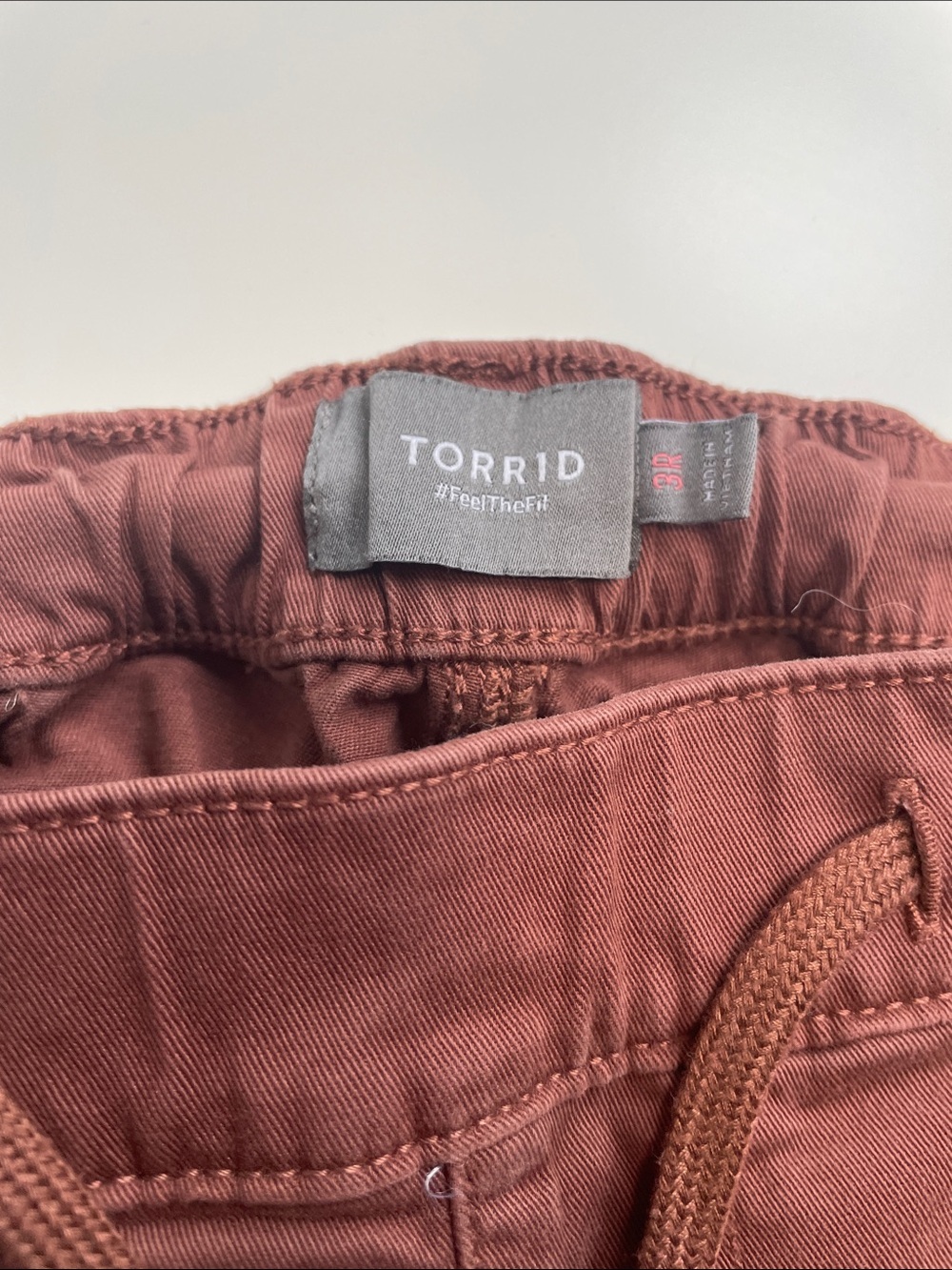 torrid Cargo Pants in Dusty Rose Brown - Picture 2 of 5